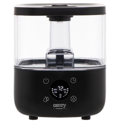 Camry | CR 7973b | Humidifier | 23 W | Water tank capacity 5 L | Suitable for rooms up to 35 m | Ultrasonic | Humidification capacity 100-260 ml/hr | Black