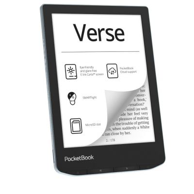 E-Reader|POCKETBOOK|Verse|6"|1024x758|1xUSB-C|Micro SD|Wireless LAN|Blue|PB629-2-WW