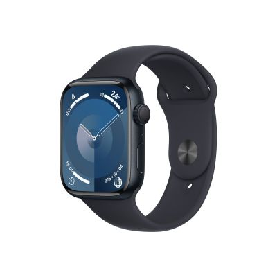 Apple Series 9 Smart watch GPS (satellite) Always-On Retina 45mm Waterproof Midnight