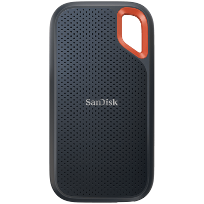 SanDisk Extreme 2TB Portable SSD - up to 1050MB/s Read and 1000MB/s Write Speeds, USB 3.2 Gen 2, 2-meter drop protection and IP55 resistance, EAN: 619659184674