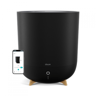 Duux | Neo | Smart Humidifier | Water tank capacity 5 L | Suitable for rooms up to 50 m | Ultrasonic | Humidification capacity 500 ml/hr | Black