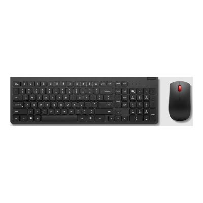 Lenovo | Essential Wireless Combo Keyboard and Mouse Gen2 | Keyboard and Mouse Set | 2.4 GHz | US | Black