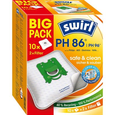 Tolmukotid Swirl MicroPor PET S-bag, 10+1
