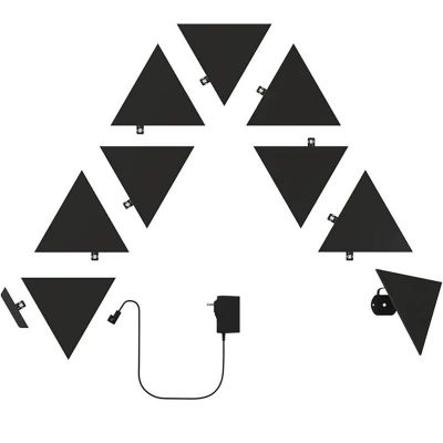 Nanoleaf Shapes Black Triangles Starter Kit (9 Panels)