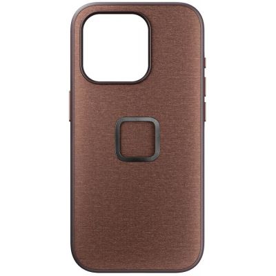 Peak Design kaitseümbris Apple iPhone 15 Pro Max Mobile Everyday Fabric Case V2, redwood