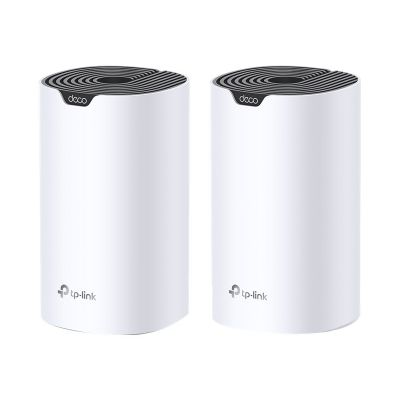 AC1900 Whole Home Mesh Wi-Fi System | Deco S7 (2-pack) | 802.11ac | 10/100/1000 Mbit/s | Ethernet LAN (RJ-45) ports 1 | Mesh Support Yes | MU-MiMO Yes | No mobile broadband | Antenna type Internal