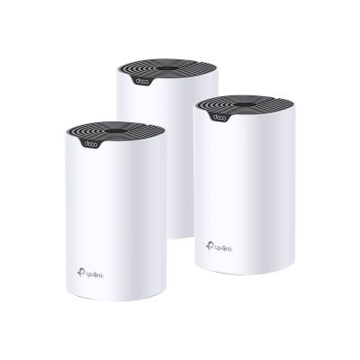 AC1900 Whole Home Mesh Wi-Fi System | Deco S7 (3-pack) | 802.11ac | 10/100/1000 Mbit/s | Ethernet LAN (RJ-45) ports 1 | Mesh Support Yes | MU-MiMO Yes | No mobile broadband | Antenna type Internal