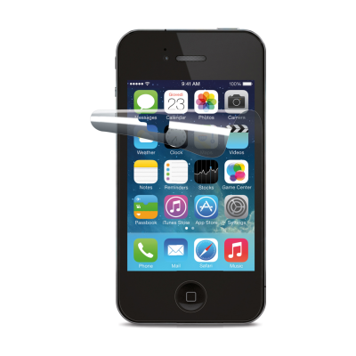 Cellular iPhone 4/4S ekraanikaitse, kile 2tk
