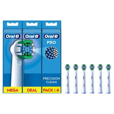 Lisaharjad Oral-B Precision Clean Pro, 6tk valge
