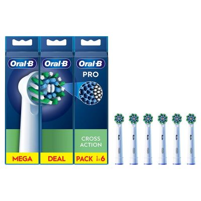 Lisaharjad Oral-B, Cross Action Pro, 6tk