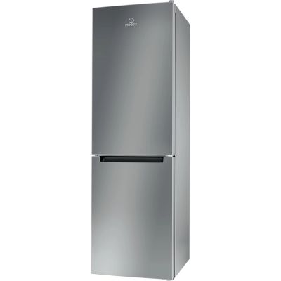 INDESIT | Refrigerator | LI8 S2E S | Energy efficiency class E | Free standing | Combi | Height 188.9 cm | Fridge net capacity 228 L | Freezer net capacity 111 L | 39 dB | Silver