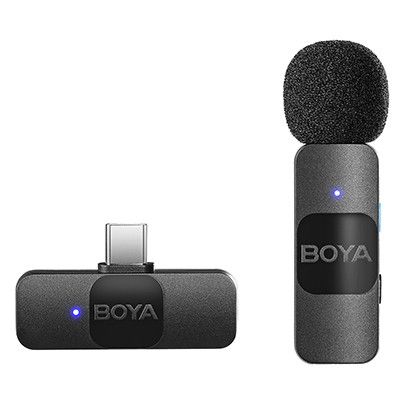 Boya juhtmevaba mikrofon BY-V10 USB-C