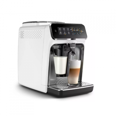Philips | Coffee Maker | EP3249/70 | Pump pressure 15 bar | Built-in milk frother | Fully automatic | White