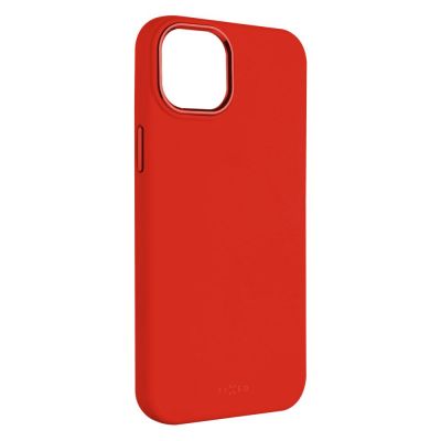 Fixed | MagFlow | Back cover | Apple | iPhone 15 | Liquid silicon | Red