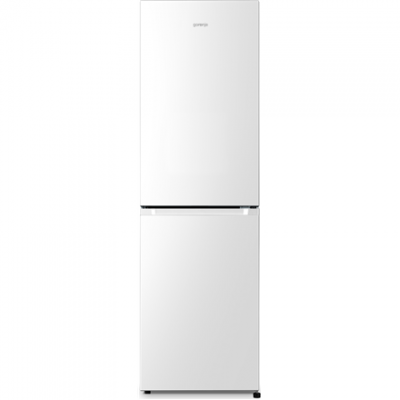 Gorenje Refrigerator | NRK418ECW4 | Energy efficiency class E | Free standing | Combi | Height 182.4 cm | No Frost system | Fridge net capacity 171 L | Freezer net capacity 85 L | 41 dB | White