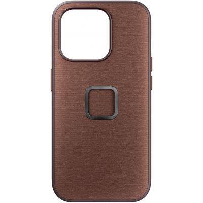 Peak Design kaitseümbris Apple iPhone 15 Pro Mobile Everyday Fabric Case, redwood