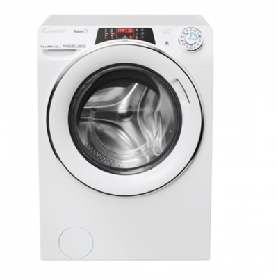 Candy | Washing Machine with Dryer | ROW 4966DWMC7-S | Energy efficiency class D | Front loading | Washing capacity 9 kg | 1400 RPM | Depth 58 cm | Width 60 cm | Display | TFT | Drying system | Dryin