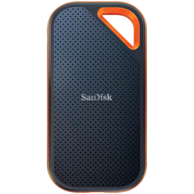 SanDisk Extreme PRO 4TB Portable SSD - Read/Write Speeds up to 2000MB/s, USB 3.2 Gen 2x2, Forged Aluminum Enclosure, 2-meter drop protection and IP55 resistance