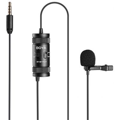 Boya mikrofon BY-M1 Pro II Lavalier
