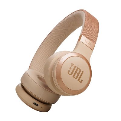 Juhtmevabad kõrvaklapid JBL LIVE670, beež