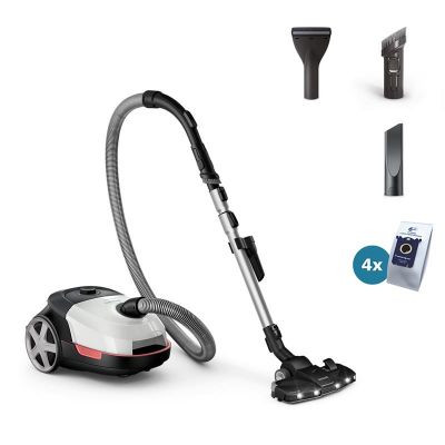 Tolmuimeja tolmukotiga Philips 6000 seeria, Valge