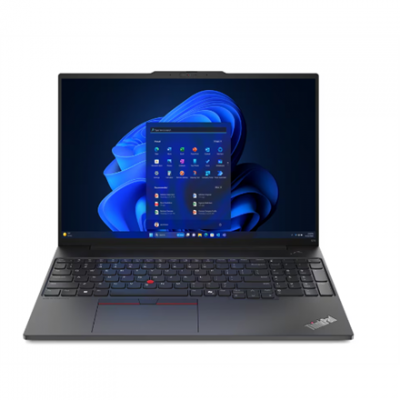 Lenovo | ThinkPad E16 | Black | 16 " | IPS | WUXGA | 1920 x 1200 pixels | Anti-glare | AMD Ryzen 5 | 7535HS | 16 GB | SO-DIMM DDR5 | Solid-state drive capacity 512 GB | AMD Radeon 660M Graphics | Win