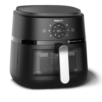 Philips Airfryer 2000 Series NA231/00, 6.2 L, Glass window