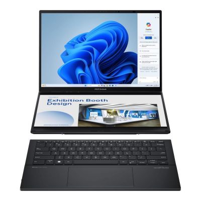 Notebook|ASUS|ZenBook Series|DUO|UX8406MA-PZ103W|CPU  Core Ultra|u9-185H|2300 MHz|14"|Touchscreen|2880x1800|RAM 32GB|LPDDR5x|SSD 1TB|Intel Arc Graphics|Integrated|Windows 11 Home|Grey|1.65 kg|90NB12U