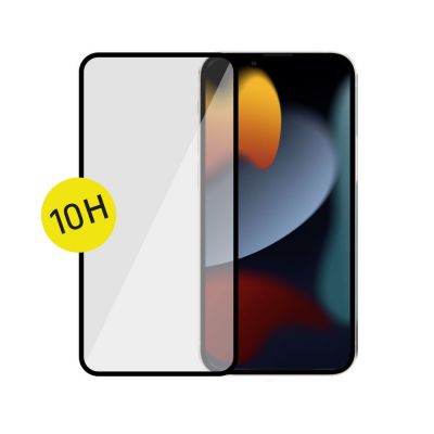 Fonex 3D Ceramic - 10H kaitseklaas, iPhone 14 Plus / 13 Pro Max, musta äärega