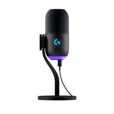 Mikrofon Logitech Blue Yeti GX, must