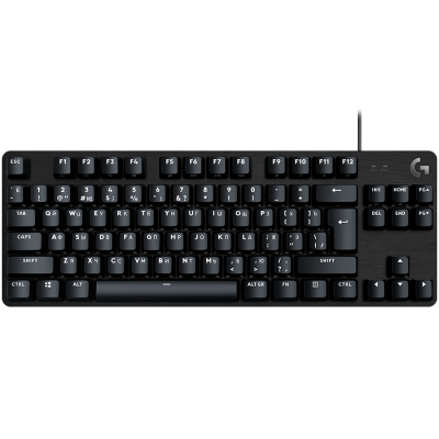 LOGITECH G413 TKL SE Corded Mechaniucal Gaming Keyboard - BLACK - RUS - USB - TACTILE