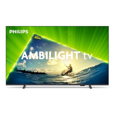 Philips QLED 4K Ambilight TV | 55PUS8209/12 | 55 | Smart TV | TITAN OS | UHD | Black