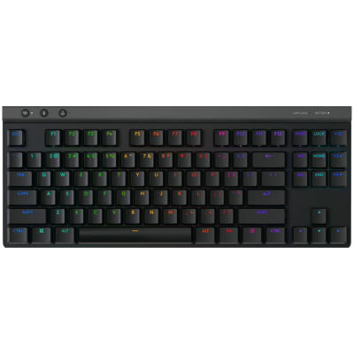 LOGITECH G515 TKL Gaming Keyboard - BLACK - US INT'L - 2.4GHZ/BT - EMEA28i-935 - TACTILE