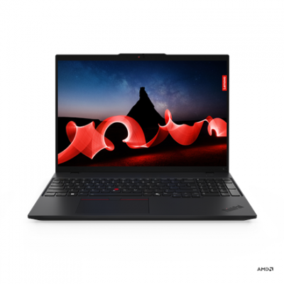 Lenovo ThinkPad L16 | Black | 16 " | IPS | WUXGA | 1920 x 1200 pixels | Anti-glare | AMD Ryzen 5 PRO | 7535U | 16 GB | SO-DIMM DDR5 | Solid-state drive capacity 512 GB | AMD Radeon 660M Graphics | Wi