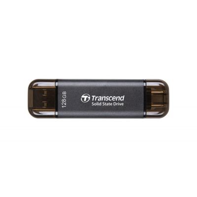External SSD|TRANSCEND|ESD310C|128GB|USB-C|USB|3D NAND|TS128GESD310C
