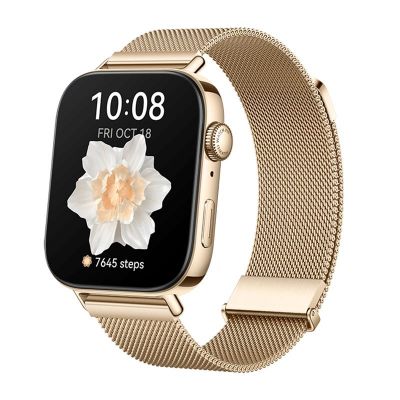 Huawei Watch Fit 3, kuldne metall rihm