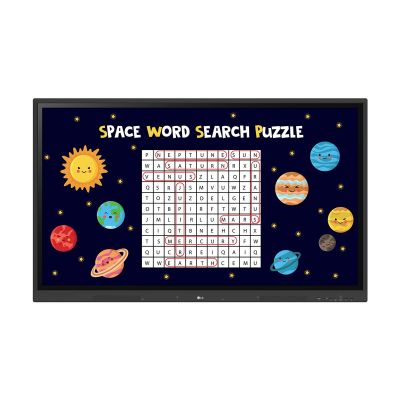 LG UHD IR-Type Touch Interactive Digital Board | 75TR3DK-B | 75 " | 390 cd/m | Landscape | 16/7 | Android | Wi-Fi | Touchscreen | 8 ms | 178  | 178
