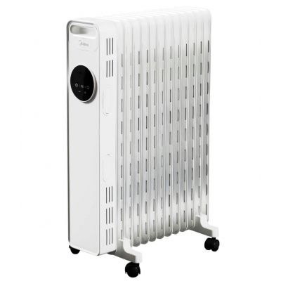 Midea Oil Radiator Heater | NY2513-22MR | Oil Radiator | 2500 W | Number of power levels 3 | Suitable for rooms up to 35 m | White