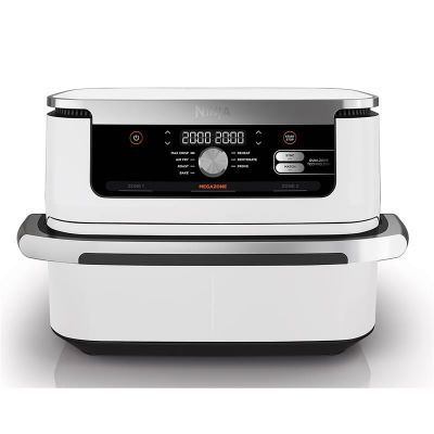 Kuumaõhufritüür Ninja Foodi FlexDrawer Dual, 10,4L, valge
