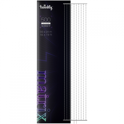Twinkly|Matrix Smart LED Lights 500,  0.5x2.4m|RGB Multicolor