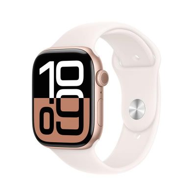 Watch 10 LTE 46mm Rose Gold Alu + Light Blush Sport Band - M/L