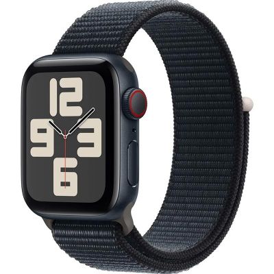 Apple Watch SE2 Cellular 44mm Midnight/midnight sport loop