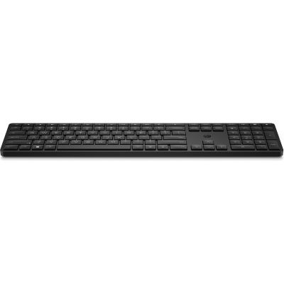 HP 455 Programmable Wireless Keyboard, Sanitizable - Black - US ENG