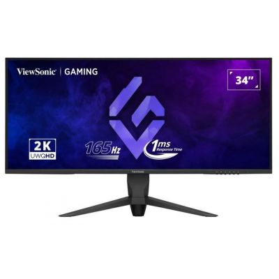 LCD Monitor|VIEWSONIC|34"|Gaming/21 : 9|Panel VA|3440x1440|21:9|165 Hz|Matte|1 ms|Swivel|Height adjustable|Tilt|Colour Black|VX3480-2K-PRO
