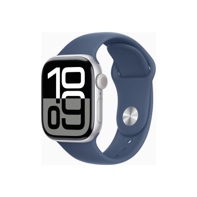Apple Watch Series 10 | Smart watch | GPS (satellite) | 42mm | Waterproof | Silver