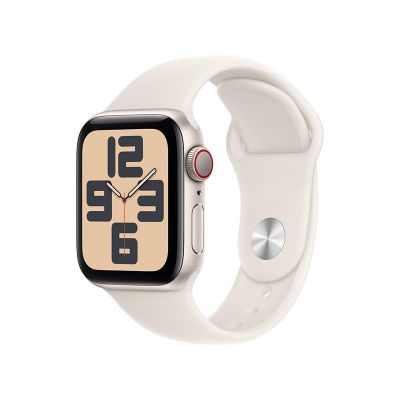 Watch SE LTE 40mm Starlight Alu + Starlight Sport Band - S/M