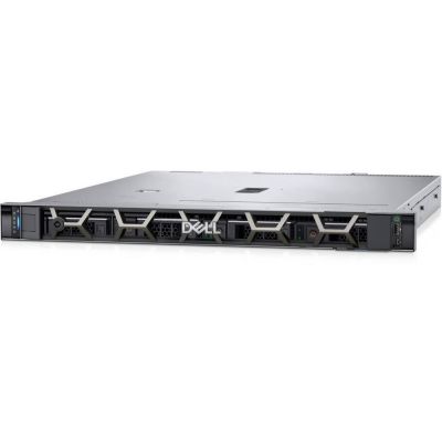 Dell PowerEdge R260 " Chassis with up to 6 Hot Plug/Intel Xeon E-2414/16GB/1x480GB SSD SATA Read Intensive 6Gbps 512 2.5in Hot-plug AG Drive, 1 DWPD/1U/2U 2/4-Post Static Rails/Bezel/Motherboard with