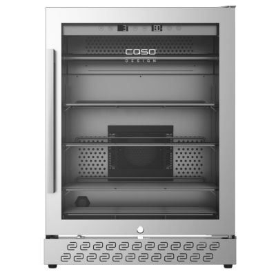 Caso | Dry aging cabinet with compressor technology | DryAged Master 125 | Energy efficiency class Not apply | Free standing | Bottles capacity Not apply | Cooling type  Compressor technology | Stain