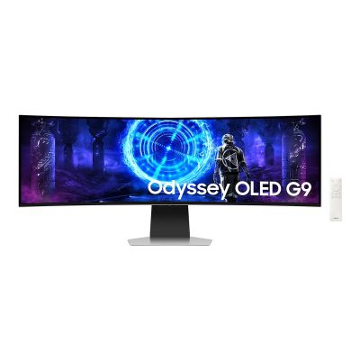 Samsung LS49DG950SUXEN Odyssey G9 G95SD | 49 " | OLED | DQHD | 32:9 | 240 Hz | 5120 x 1440 pixels | 250 cd/m | HDMI ports quantity 1 | Silver