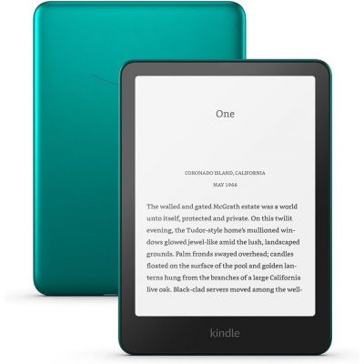Amazon Kindle Paperwhite 2024 12th Gen Signature Edition 32GB, roheline/metallic jade